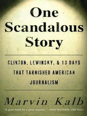 cover image of One Scandalous Story